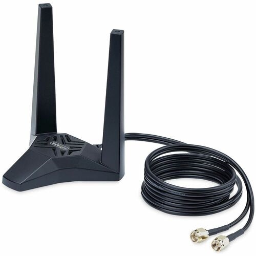 StarTech Wi-Fi 6E PCIe Network Card, Bluetooth 5.3, Magnetic Antenna Base, Tri-Band 802.11ax, AX5400 WiFi NIC, Windows/Linux 3