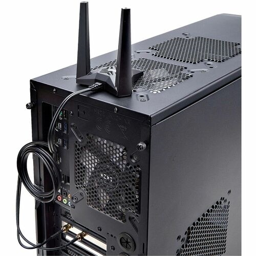 StarTech Wi-Fi 6E PCIe Network Card, Bluetooth 5.3, Magnetic Antenna Base, Tri-Band 802.11ax, AX5400 WiFi NIC, Windows/Linux 5