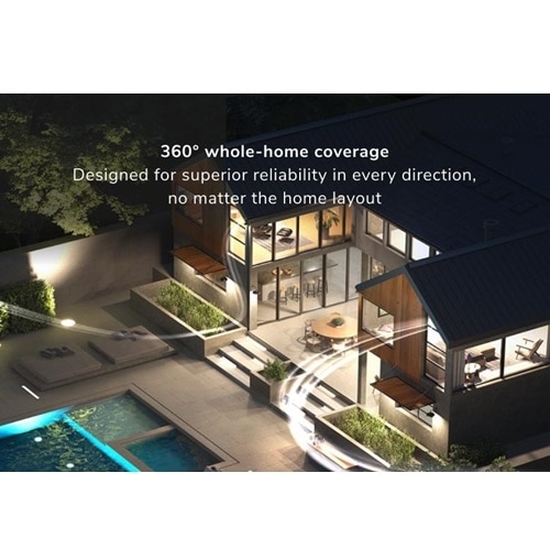 Netgear Orbi RBE973S Wi-Fi 7 IEEE 802.11a, IEEE 802.11ac, IEEE 802.11ax, IEEE 802.11b, IEEE 802.11g, IEEE 802.11n, IEEE 802.11be Ethernet Wireless Router 4