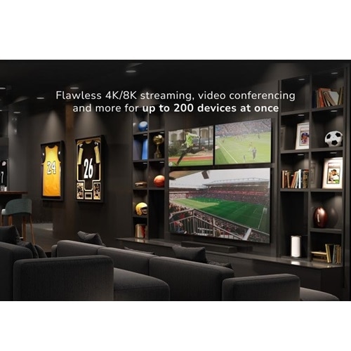 Netgear Orbi RBE973S Wi-Fi 7 IEEE 802.11a, IEEE 802.11ac, IEEE 802.11ax, IEEE 802.11b, IEEE 802.11g, IEEE 802.11n, IEEE 802.11be Ethernet Wireless Router 5