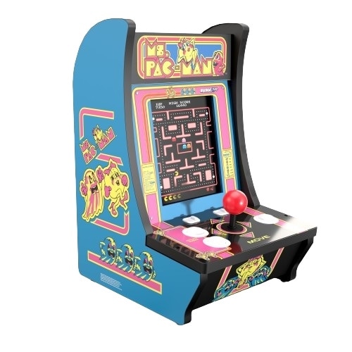 Arcade1Up Ms. PAC-MAN Countercade - 5 Games Desktop Arcade Game Machine ...