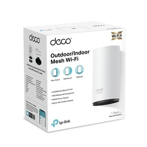 TP-Link Deco X50-Outdoor(1-pack) - AX3000 Dual Band Outdoor/Indoor WiFi 6 Mesh, 1-Pack 9