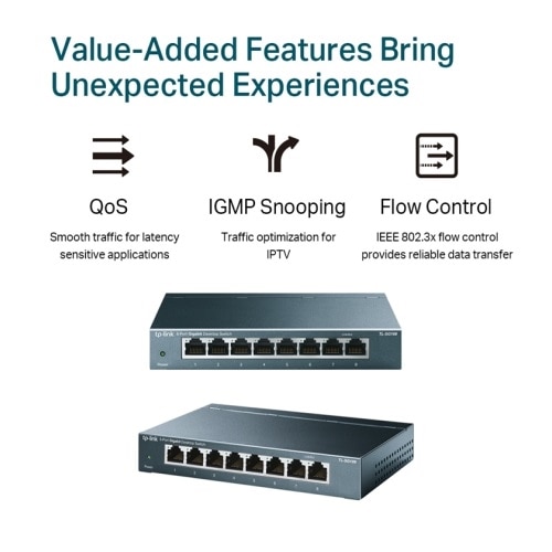TP-Link 8-Port Gigabit Desktop Switch 4