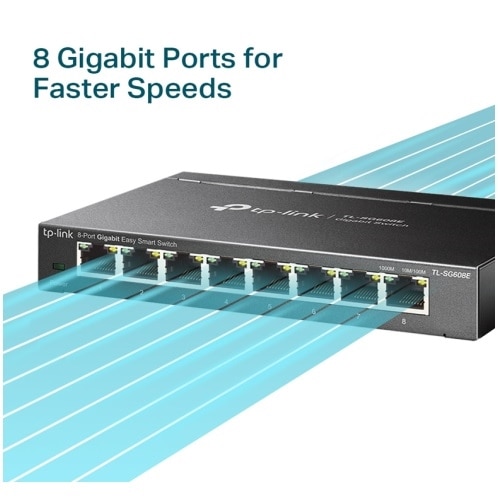 TP-Link 8-Port Gigabit Easy Smart Switch 4