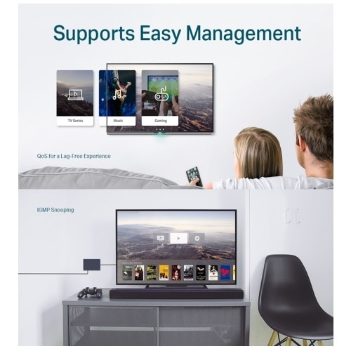 TP-Link 8-Port Gigabit Easy Smart Switch 6