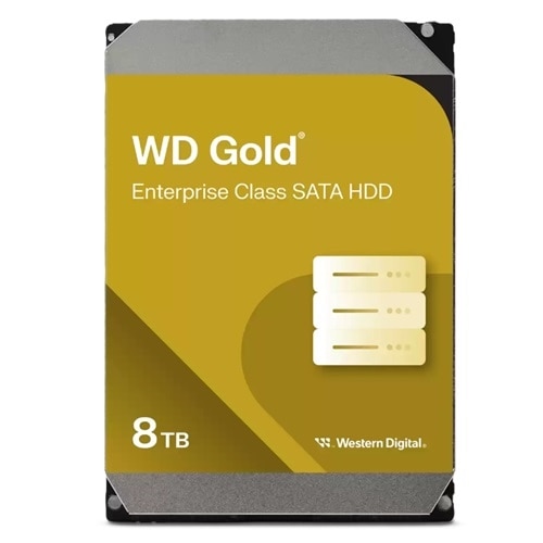 Western Digital Gold WD8005FRYZ 8 TB Hard Drive - 3.5" Internal - SATA (SATA/600) 2