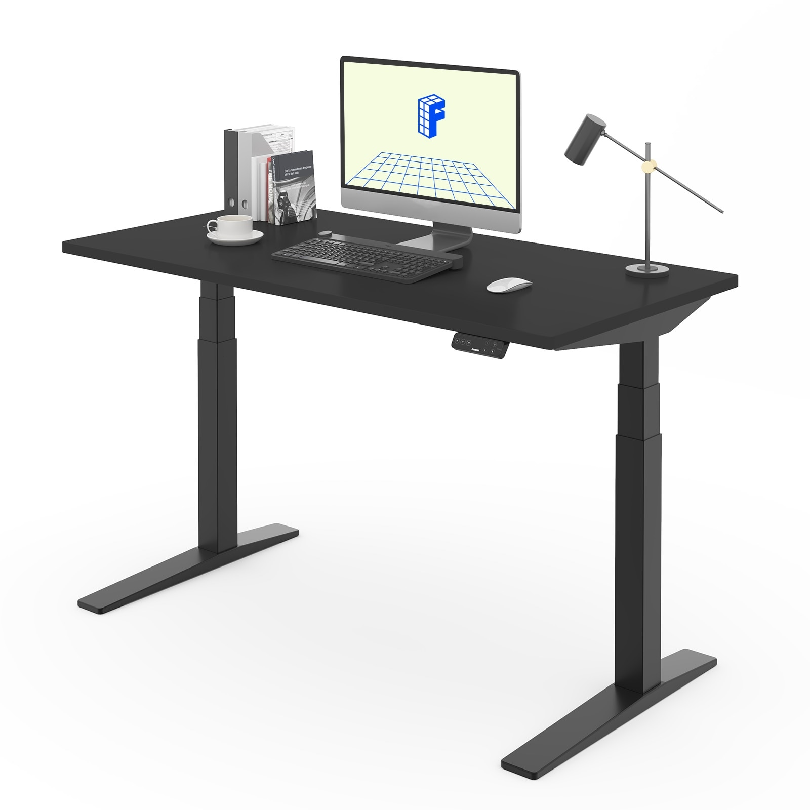 FlexiSpot E7 Pro Height Adjustable Desk - Black 4