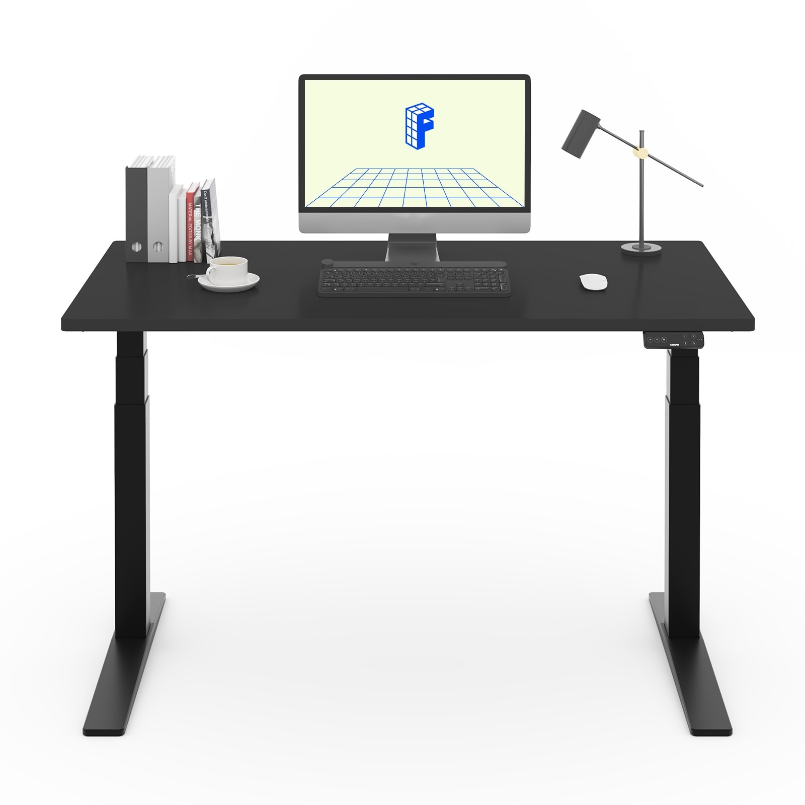 FlexiSpot E7 Pro Height Adjustable Desk - Black 3