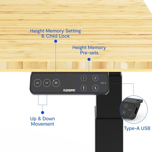 Flexispot E7 Pro Height Adjustable Table 7