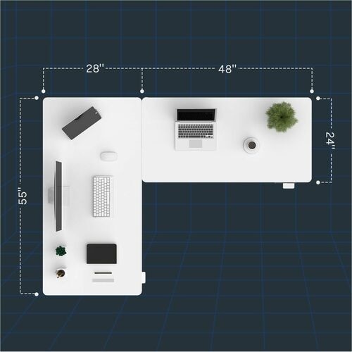 FlexiSpot Pro L-Shaped Standing Desk (E7L) 4