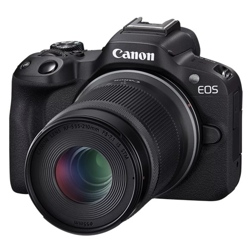 Canon EOS R50 24.2 Megapixel Mirrorless Camera with Lens - 0.71" - 1.77" (Lens 1), 2.17" - 8.27" (Lens 2) - Black 2