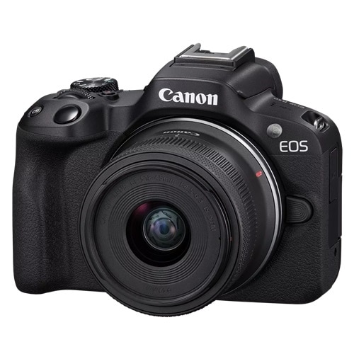 Canon EOS R50 24.2 Megapixel Mirrorless Camera with Lens - 0.71" - 1.77" (Lens 1), 2.17" - 8.27" (Lens 2) - Black 4