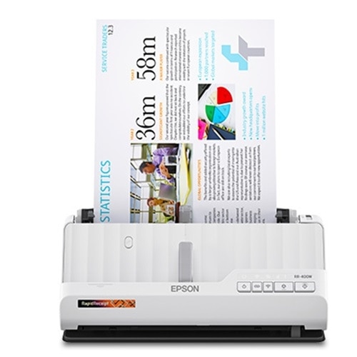 Epson RapidReceipt RR-400W Sheetfed Scanner - 600 dpi Optical 2