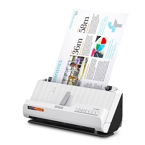 Epson RapidReceipt RR-400W Sheetfed Scanner - 600 dpi Optical 3