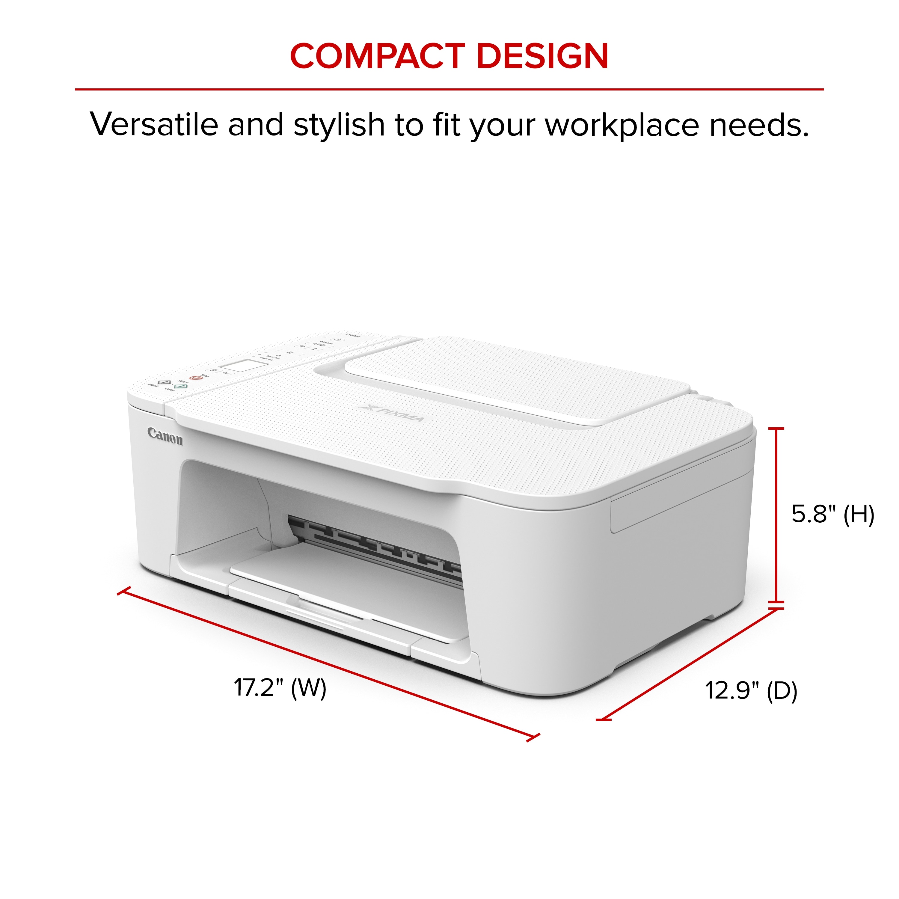 Canon PIXMA TS3720 Wireless Color All-In-One Inkjet Printer, Eligible for PIXMA Print Plan Ink Subscription Service 7
