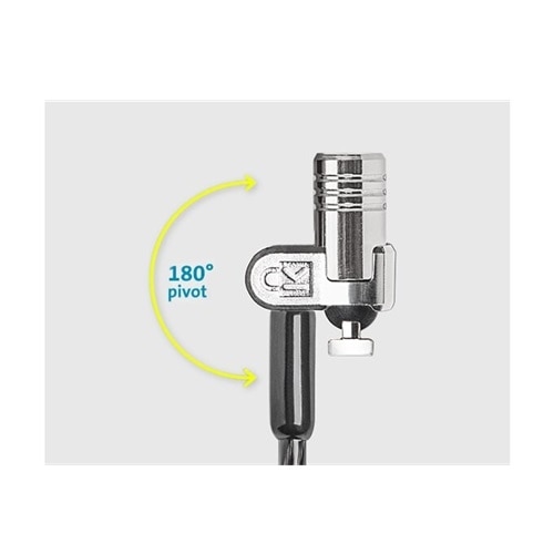 Kensington MicroSaver 2.0 Keyed Laptop Lock - Master Keyed On Demand - TAA 9