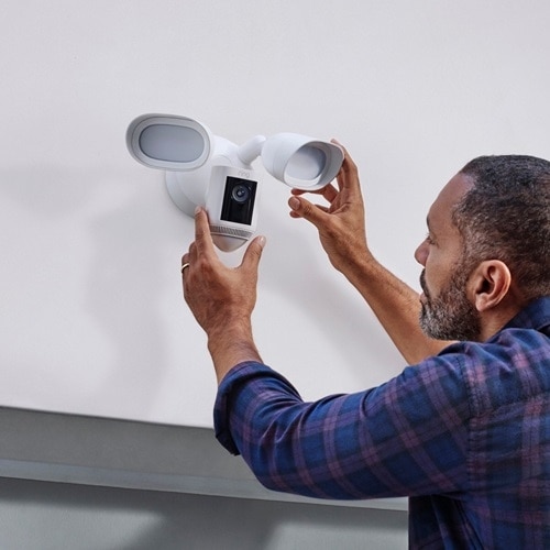 Ring Floodlight Cam Outdoor Full HD Network Camera - Color - Floodlight - Black 2