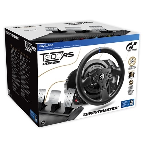 Thrustmaster T300RS GT Steering Wheel Set – Premium Force Feedback Sim Racing Wheel & Pedals for PS5, PS4 & PC | Realistic Driving Simulator for Sim Racing 9