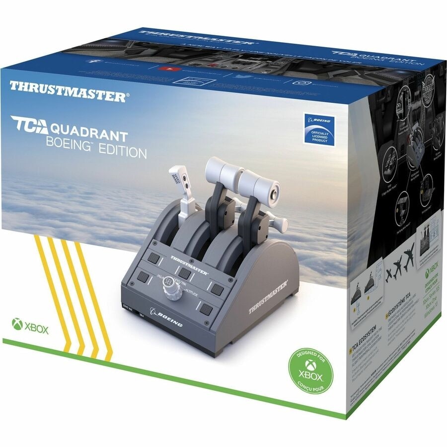 Thrustmaster TCA Quadrant Boeing Edition – Throttle Quadrant for Xbox Series X|S & PC, Realistic Flight Simulator Controls 11