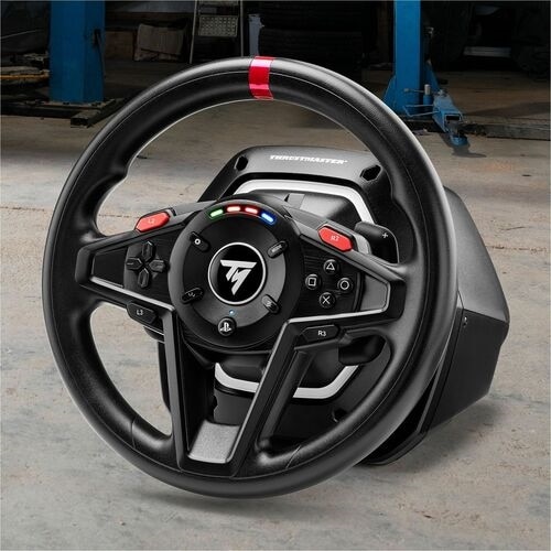 Thrustmaster T128 Racing Wheel & Pedal Set for PS5, PS4 and PC – Force Feedback Gaming Steering Wheel for Driving Simulator 7