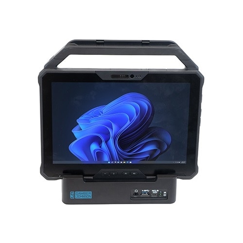 Gamber-Johnson Dell Latitude 7030/7230 Rugged Extreme Tablet Desktop-Dock ohne Netzadapter, 7160-1997-00 5
