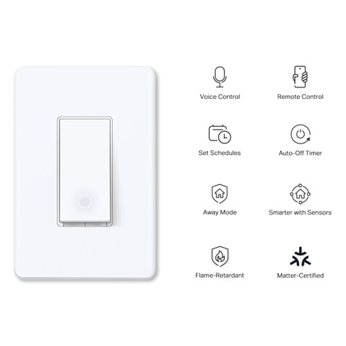 TP-Link Smart Wi-Fi Light Switch, Matter 3