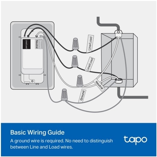 TP-Link Smart Wi-Fi Light Switch, Matter 6