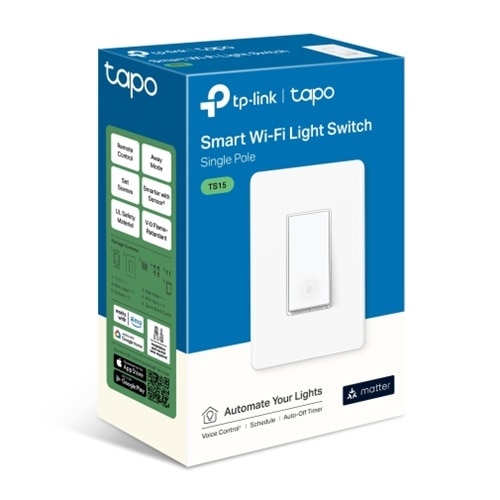 TP-Link Smart Wi-Fi Light Switch, Matter 7