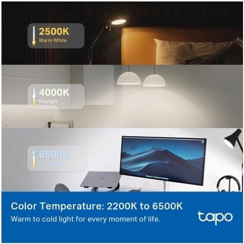 tp-link TL135E Smart WiFi Light Bulb, Multicolor - 2 pack 2