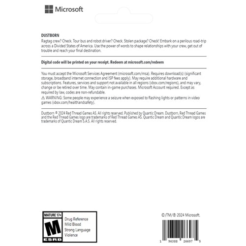 Download Xbox Series X|S Xbox One Dustborn 2