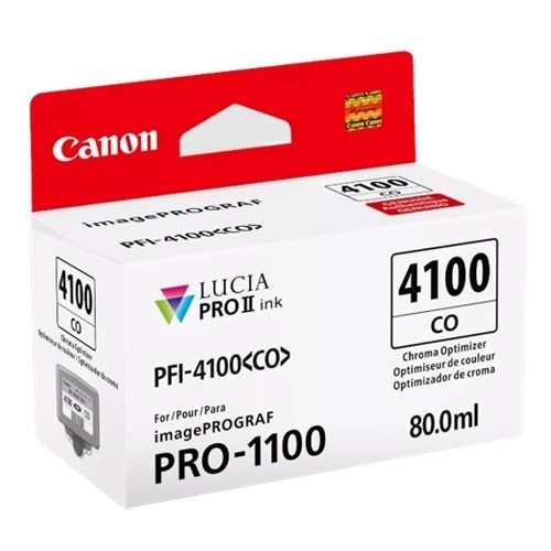 Canon Lucia PRO II PFI-4100 Original Inkjet Ink Cartridge - Chroma Optimizer - 1 / Pack 2
