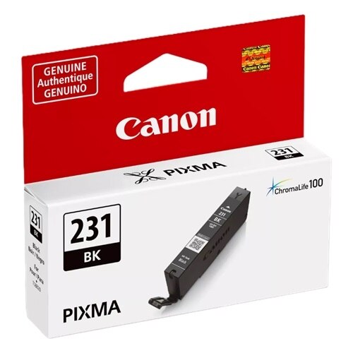 Canon ChromaLife100 CLI-231 Original Standard Yield Inkjet Ink Cartridge - Black - 1 Pack 2