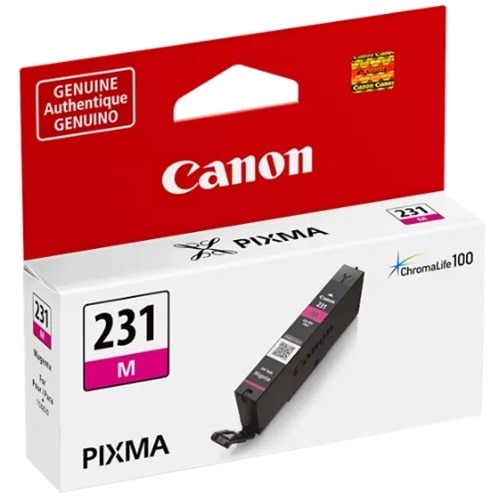 Canon ChromaLife100 CLI-231 Original Standard Yield Inkjet Ink Cartridge - Magenta - 1 Pack 2