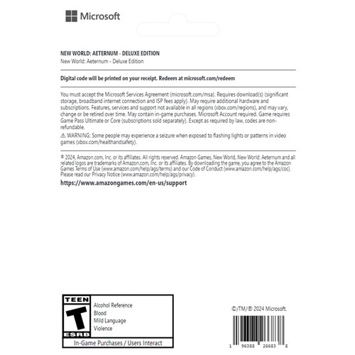 Download Xbox Series X|S New World: Aeternum Deluxe Edition 2