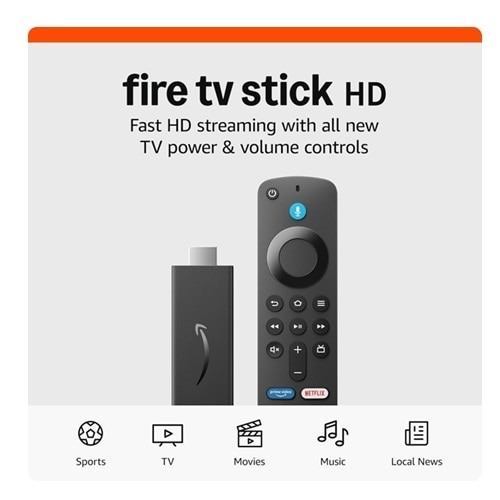 Amazon Fire TV Stick Network Audio/Video Player - 1 GB / 8 GB - Wireless LAN - Black 4