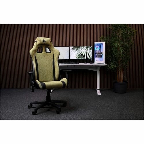 Arozzi Avanti Soft Fabric Gaming / Office Chair - Moss Green 11