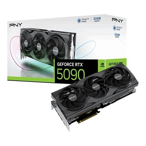 PNY NVIDIA GeForce RTX 5090 Graphic Card - 32 GB GDDR7 - Full-height 11