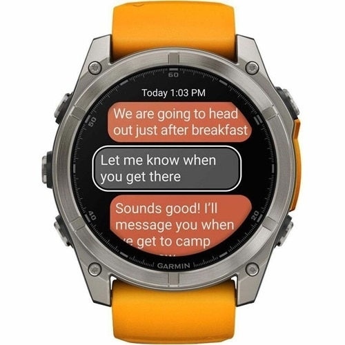 fenix 8 51mm,AMOLED,Saph,Ti - Spark Orange 11
