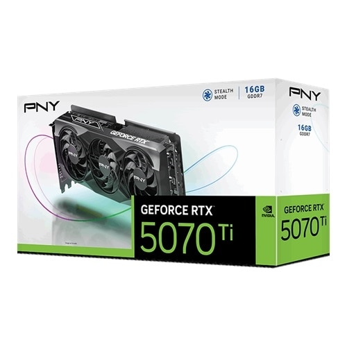 PNY GeForce RTX 5070 Ti Graphic Card - 16 GB GDDR7 - Full-height 6