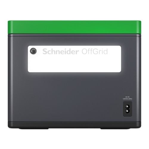 Schneider OffGrid Portable Power Station 730, 700W, 120V, 738Wh Lithium-ion, LCD, 3 NEMA, Sinewave, 3 USB-A, 2 USB-C, Wireless Charger 3