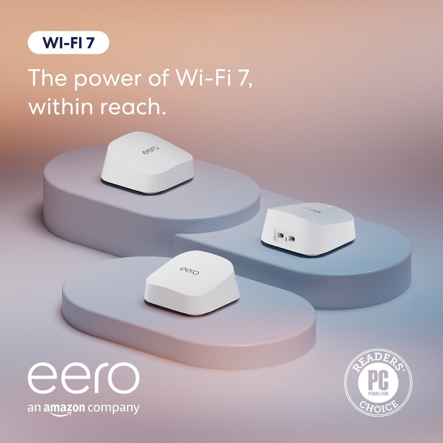 EERO Wi-Fi 7 IEEE 802.11 a/b/g/n/ac/ax/be Ethernet Wireless Router 2