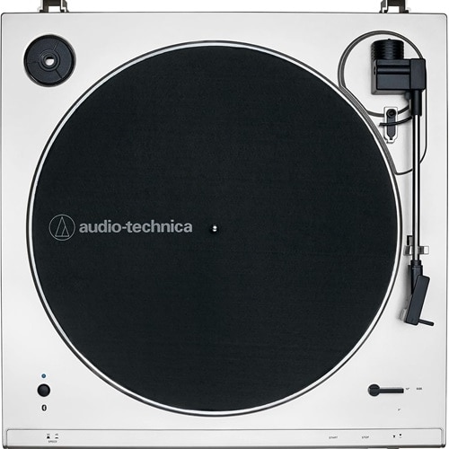 Audio-Technica AT-LP60XBT-WW Turntable Bluetooth Fully Automatic (White) 3