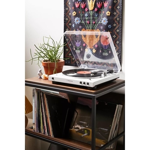 Audio-Technica AT-LP60XBT-WW Turntable Bluetooth Fully Automatic (White) 5