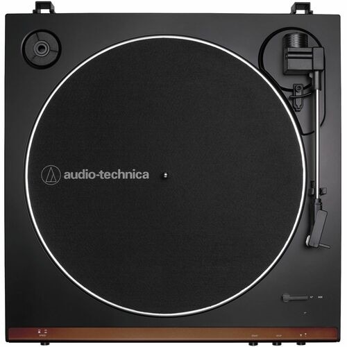 Audio-Technica AT-LP60X-BW Fully Automatic Belt-Drive Turntable (Brown/Black) 2