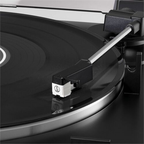 Audio-Technica AT-LP60X-BW Fully Automatic Belt-Drive Turntable (Brown/Black) 5