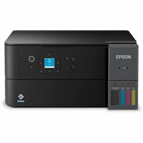 Epson ET-2980 Wired & Wireless EcoTank Inkjet Multifunction Printer - Color - Black 8
