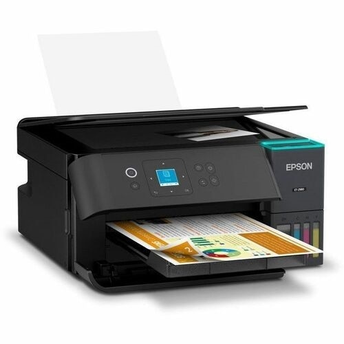 Epson ET-2980 Wired & Wireless EcoTank Inkjet Multifunction Printer - Color - Black 10