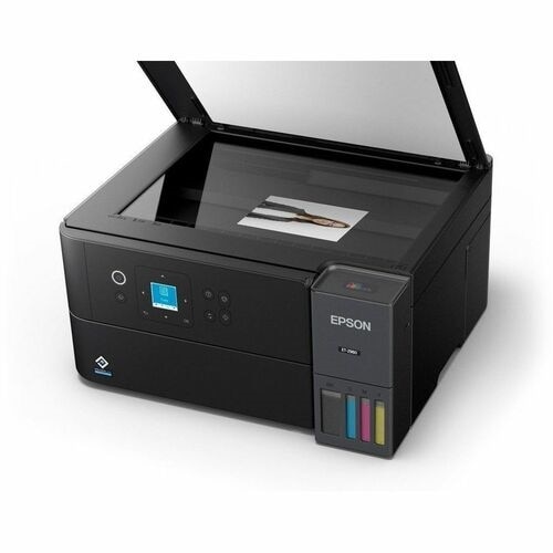 Epson ET-2980 Wired & Wireless EcoTank Inkjet Multifunction Printer - Color - Black 2