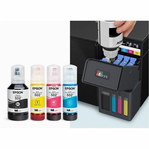 Epson ET-2980 Wired & Wireless EcoTank Inkjet Multifunction Printer - Color - Black 5