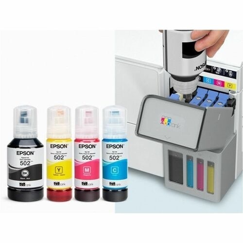 Epson ET-2980 Wired & Wireless EcoTank Inkjet Multifunction Printer - Color - White 5